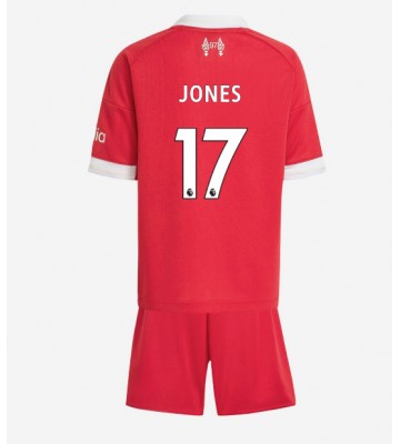 Liverpool Curtis Jones #17 Hemmakläder Barn 2025-26 Kortärmad (+ Korta byxor)